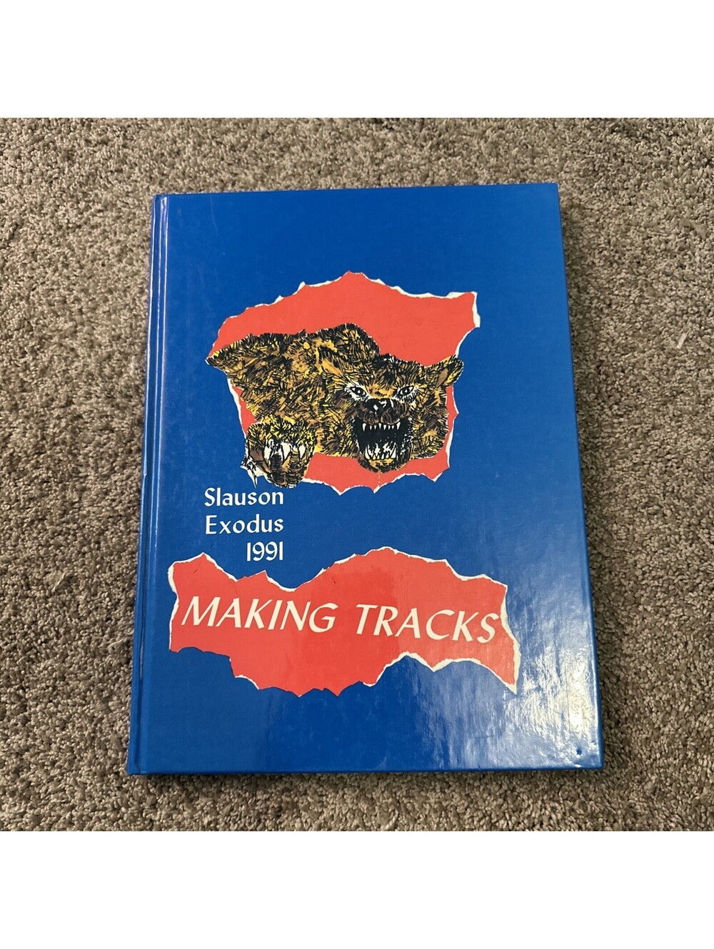 Slauson Exodus school Year Book 1991 Making Tracks